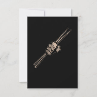 Drumstick Tack Kort