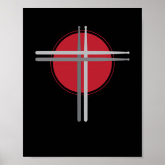 Drumsticks Kor Drummer Drummer Poster