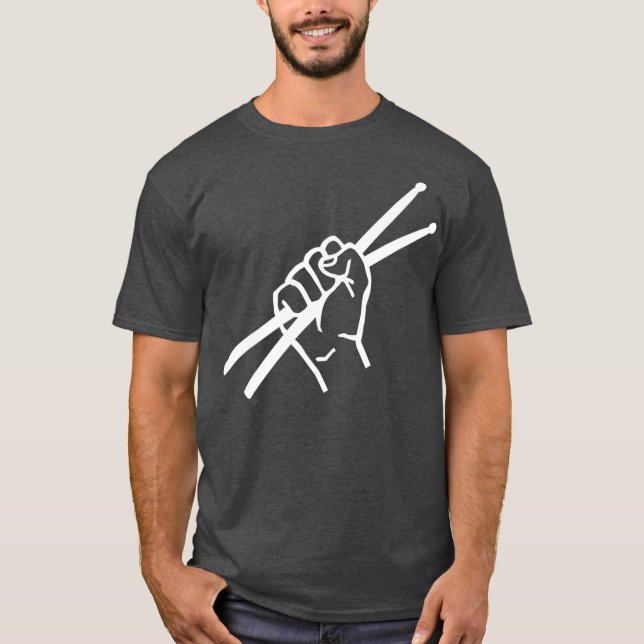 Drumsticks trumummer t shirt (Framsida)