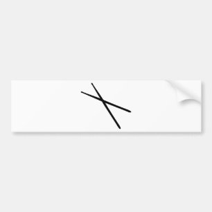 drumstickssymbol bildekal
