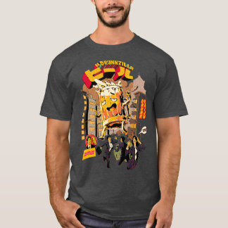 Drunk Beer Attack T Shirt