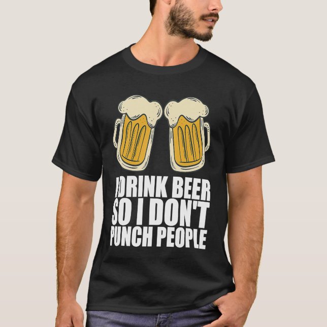 Drunk  Brewmaster  Dublin T Shirt (Framsida)