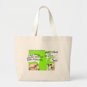 Drunk Cartoonists Lung Gifts Tees & Collectibles Jumbo Tygkasse