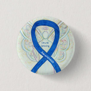 Drunk Driving Angel Awareness Ribbon Stift Knapp