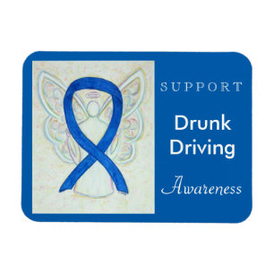 Drunk Driving Awareness Angel Anpassningsbar Magne Magnet