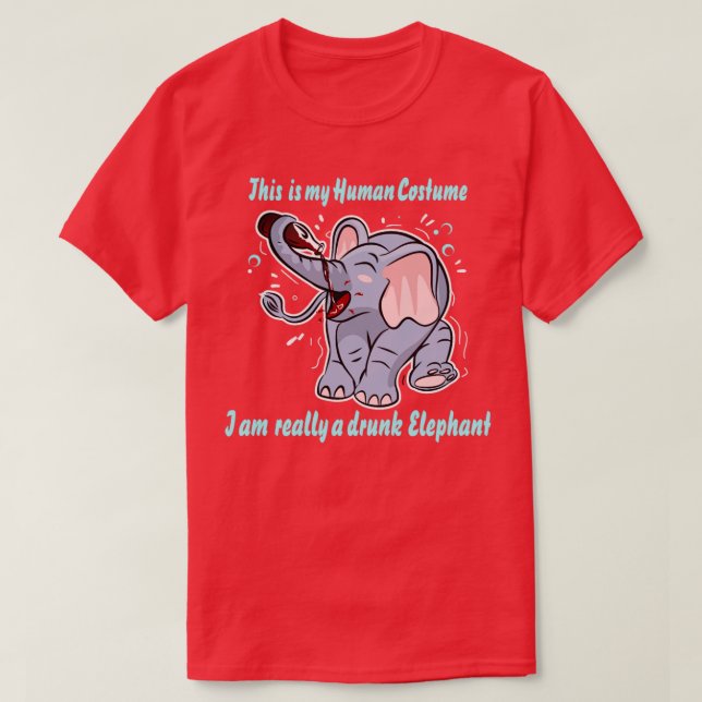 Drunk Elephant T Shirt (Design framsida)