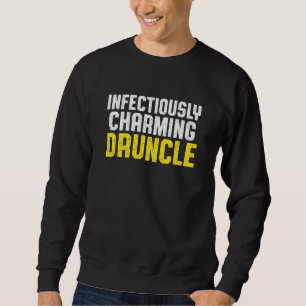 Drunk farbror Drinking Druncle _21 Lång Ärmad Tröja