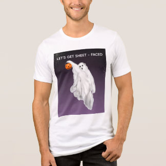Drunk Ghost Halloween T-Shirt