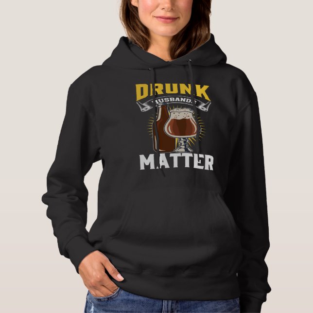 Drunk Husband Matter Beer For Husband And Wife  2 T Shirt (Framsida)