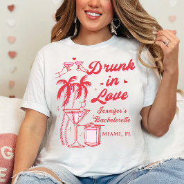 Drunk i Kärlek Bachelorette Party T Shirt