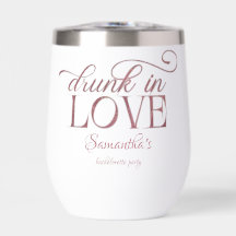 Drunk i Kärlek Champagne Torn Rosa Bachelorette