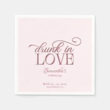 Drunk i Kärlek Champagne Torn Rosa Bachelorette