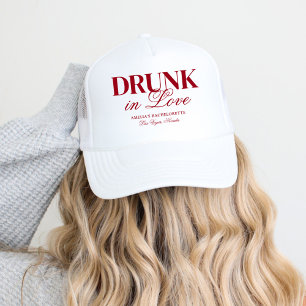 Drunk i Kärlek Cocktails Bachelorette Helg Keps