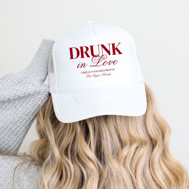 Drunk i Kärlek Cocktails Bachelorette Helg Keps (Skapare uppladdad)