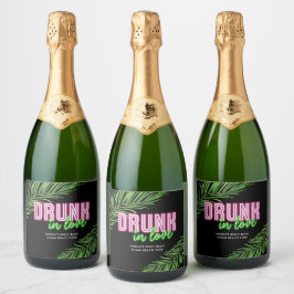 Drunk i Kärlek Neon Grönt & Rosa Tropical Bach