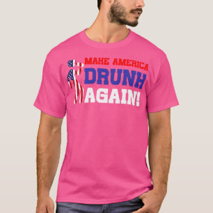 Drunk igen Lung Fjärde juli-gåvan T Shirt