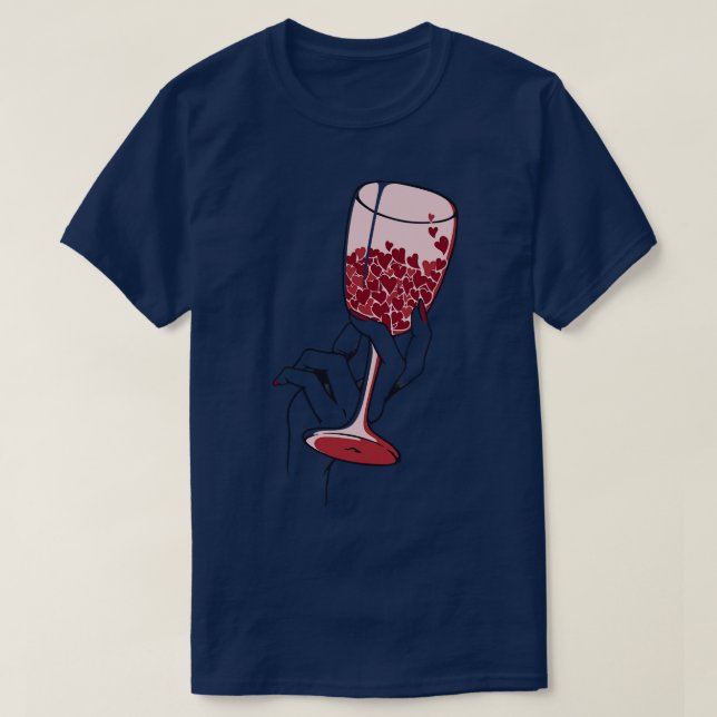 Drunk in Kärlek av Tobe Fonseca T Shirt (Design framsida)