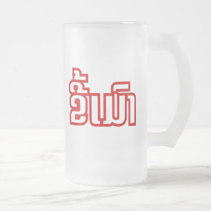 Drunk Josee Mao in Lao / Laotian Language Frostat Ölglas