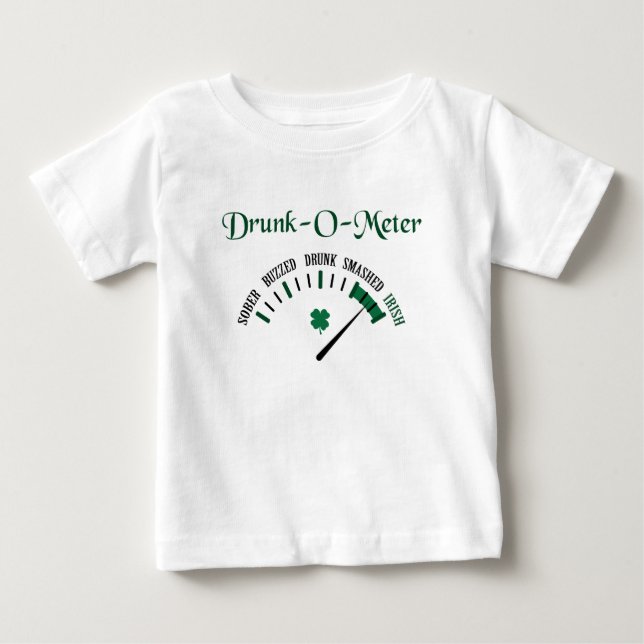 Drunk Meter T Shirt (Framsida)