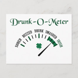 Drunk Meter Vykort