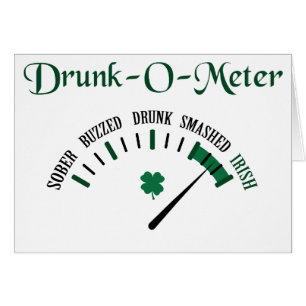 Drunk-O-meter Hälsningskort