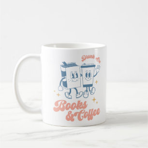 Drunk på Bokar och kaffe Kaffemugg