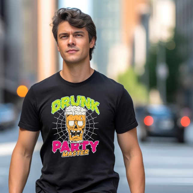 Drunk Party Master Zombie T-Shirt (Skapare uppladdad)
