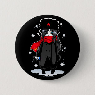 Drunk Sovjetpanda Pin Knapp