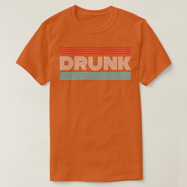 DRUNK USA T SHIRT (Design framsida)