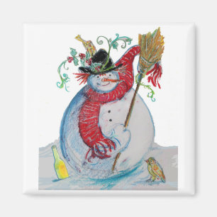 DRUNKED SNÖGUBBE MAGNET