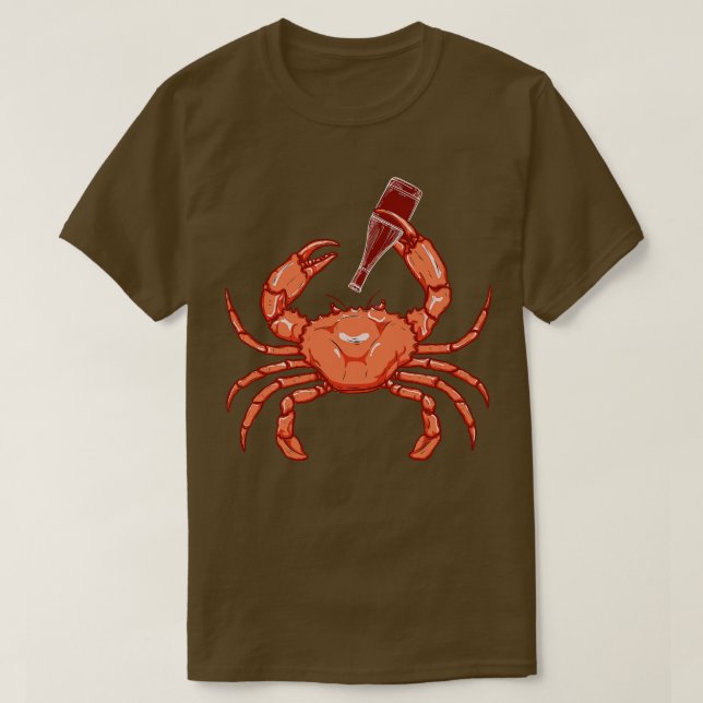 Drunken Crab T Shirt (Design framsida)