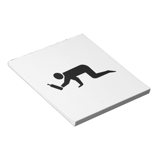 Drunken People Anteckningsblock (Vinklad)