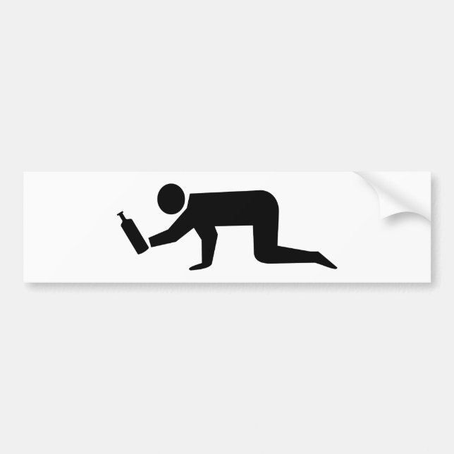 Drunken People Bildekal (Framsidan)