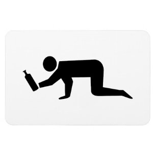 Drunken People Magnet