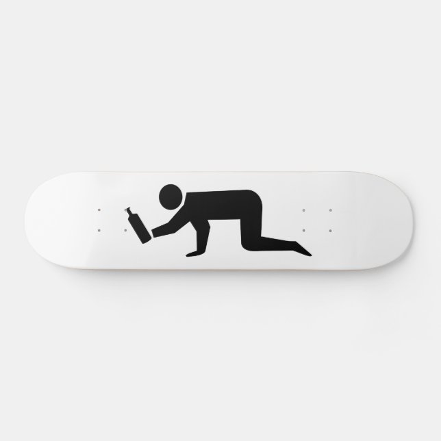 Drunken People Mini Skateboard Bräda 18,5 Cm (Horz)