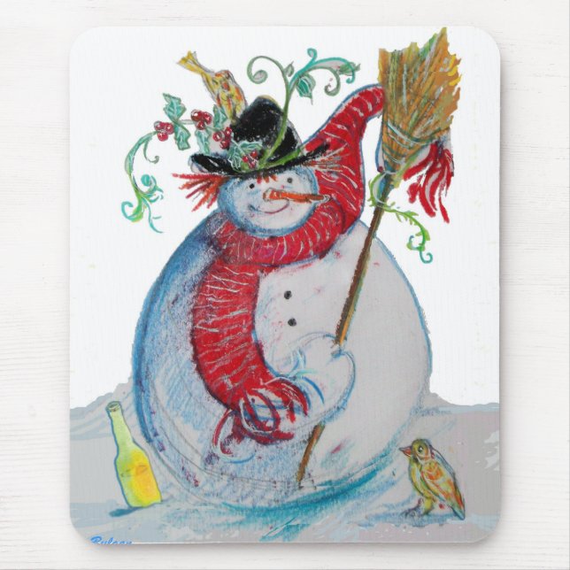 DRUNKEN SNÖGUBBE MUSMATTA (Framsidan)