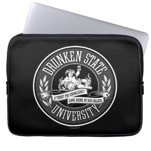 Drunken State Universiteten Laptop Sleeve