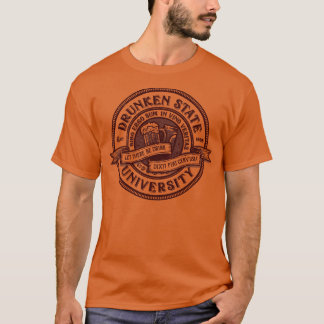 Drunken State Universiteten T Shirt