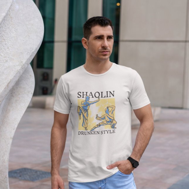 Drunken Stil Shaolin T Shirt (Skapare uppladdad)