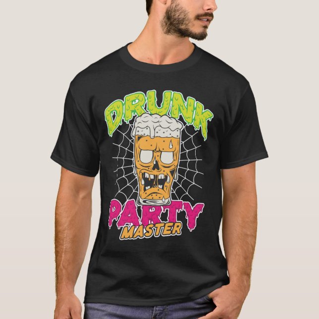 Drunken Zombie T Shirt (Framsida)