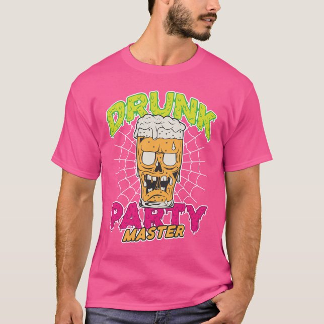 Drunken Zombie T Shirt (Framsida)