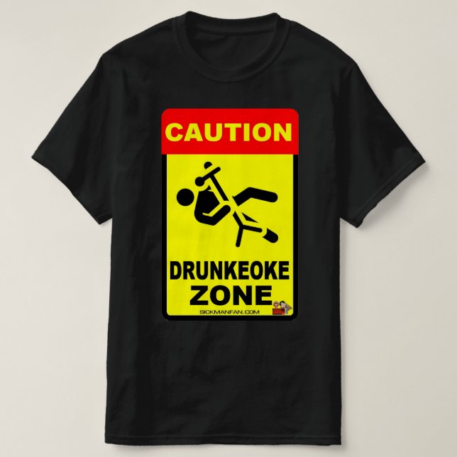 DRUNKEOKS ZONARE T SHIRT (Design framsida)