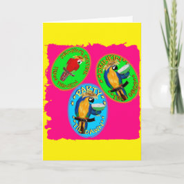 DRUNKIN PARROTS HELGKORT