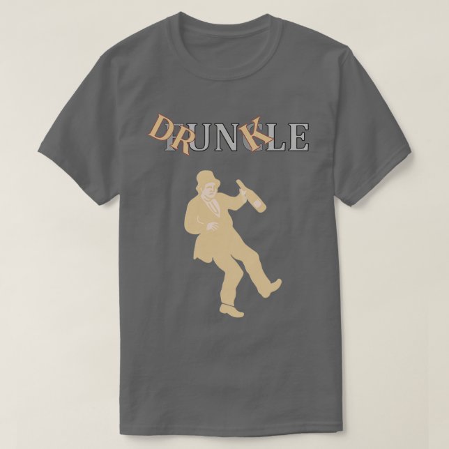 DRUNKLE T SHIRT (Design framsida)