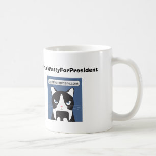 #DrunkPattyForPresident mugg