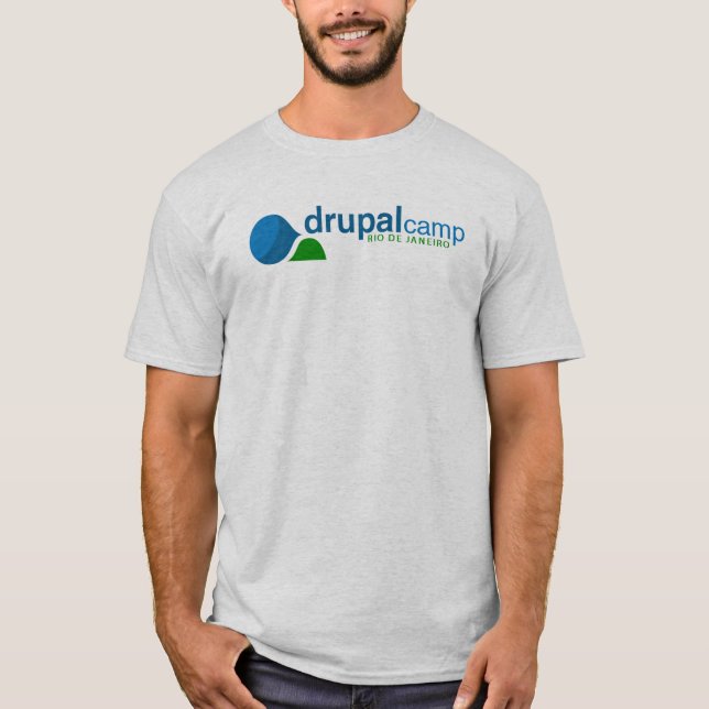 DrupalCamp Rio de Janeiro Tröja (Framsida)