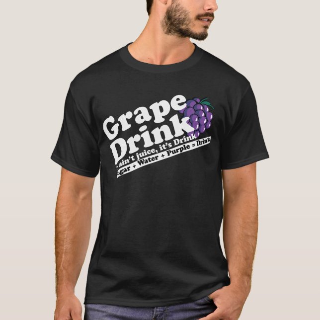 Druvadrink T Shirt (Framsida)