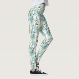 Druvafabelmönster Leggings