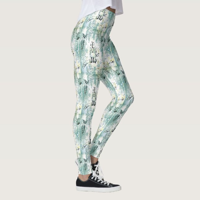 Druvafabelmönster Leggings (Höger)