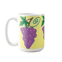 Druvagrupp på bleken - gult